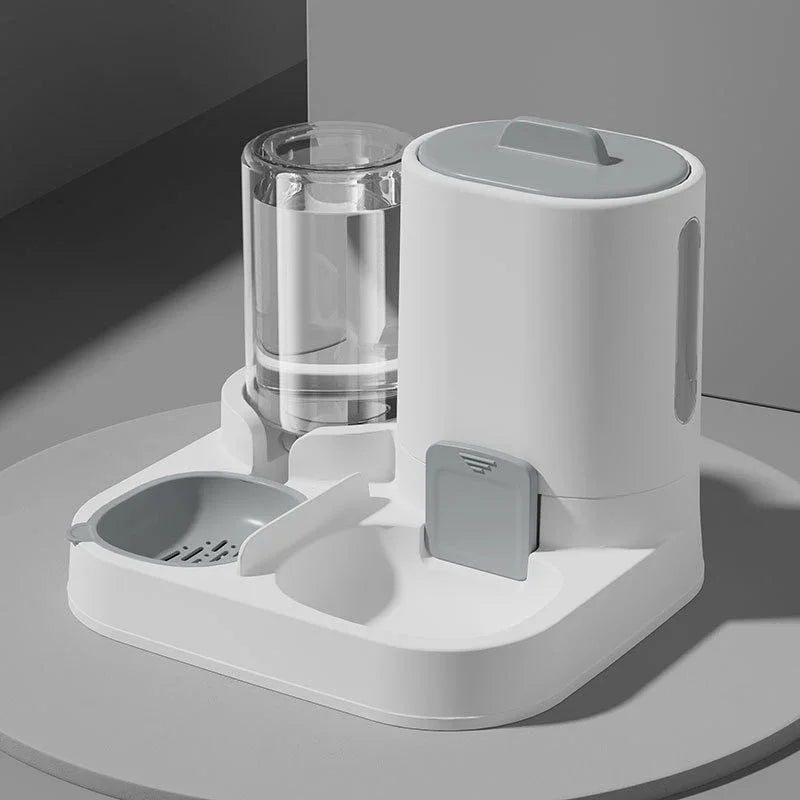 2-in-1 Pet Feeder & Water Bowl – Large Capacity Food Bowl